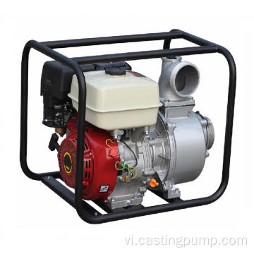 Động cơ gasling 4 inch với máy bơm ALU